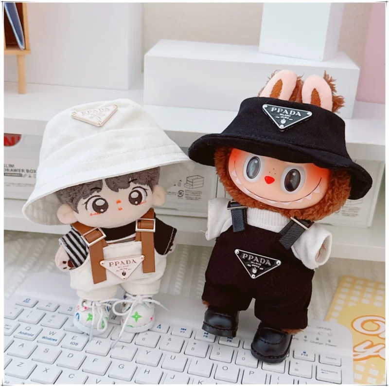 17cm Mini Doll Clothes Outfit Clothes Glasses 17cm Labubu II Dolls Clothes Doll Accessories Cultivate Sitting Party Game Toys - Image 14