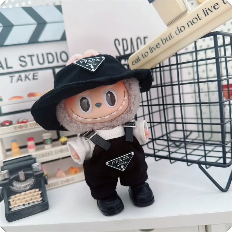 17cm Mini Doll Clothes Outfit Clothes Glasses 17cm Labubu II Dolls Clothes Doll Accessories Cultivate Sitting Party Game Toys - Image 20