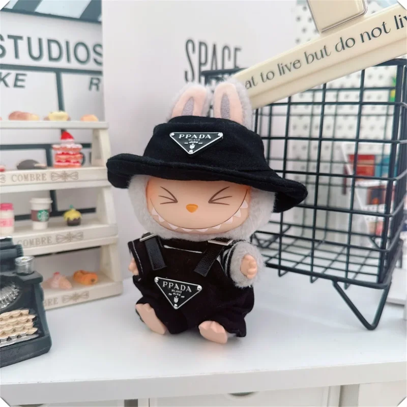17cm Mini Doll Clothes Outfit Clothes Glasses 17cm Labubu II Dolls Clothes Doll Accessories Cultivate Sitting Party Game Toys - Image 21