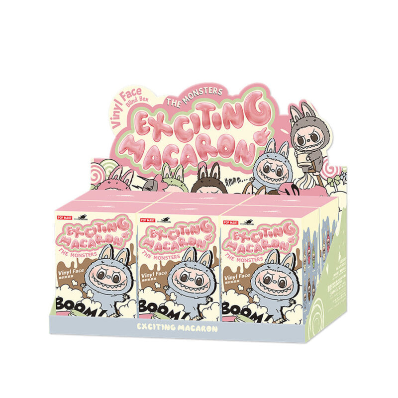 POP MART The Monsters Exciting Macaron Series Plush Pendant Blind Box - Image 7
